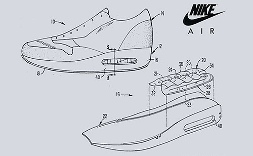 Nike Air demping in detail