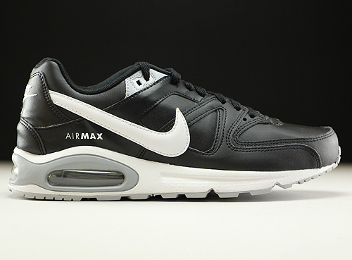 Nike Air Max Command Leather zwart wit grijs 749760-010