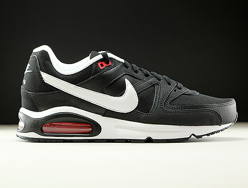 Nike Air Max Command Leather zwart wit rood 749760-016