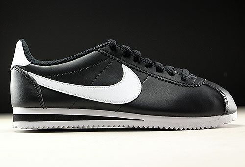Nike WMNS Classic Cortez Leather zwart wit 807471-010