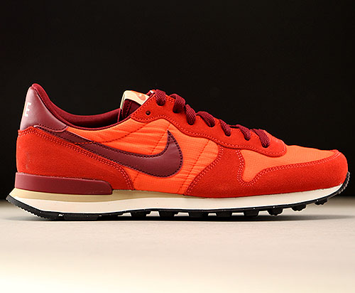 Nike Internationalist oranje donkerrood wit 828041-800