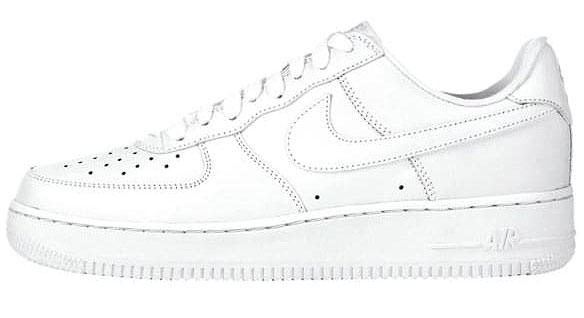 Air Force 1 Low White on Whites uitgebracht in 1987
