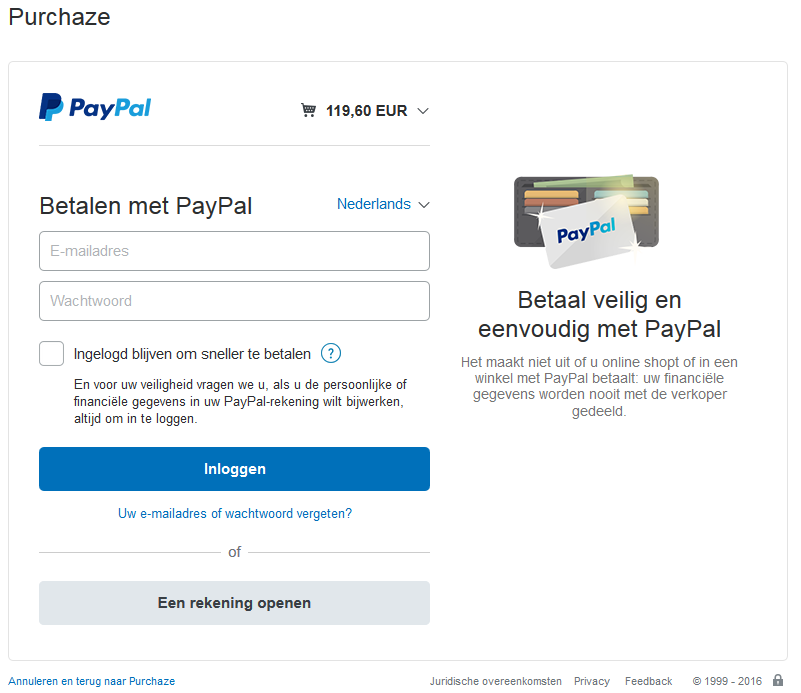 PayPal - Checkout Purchaze