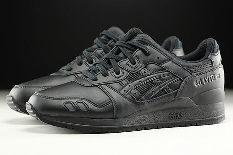 Asics Gel Lyte III Black Black Seitenansicht