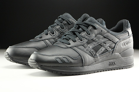 Asics Gel Lyte III Black Black Seitendetail