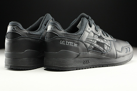 Asics Gel Lyte III Black Black Rueckansicht