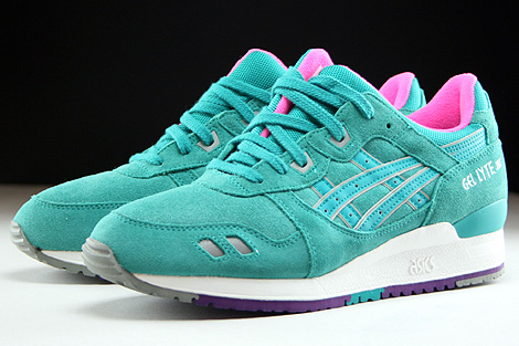 Asics Gel Lyte III Tropical Green Seitendetail