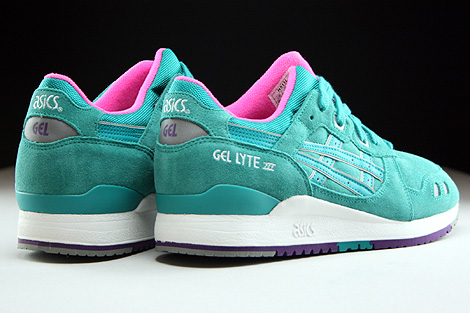 Asics Gel Lyte III Tropical Green Rueckansicht