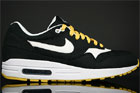 Nike Air Max 1 Black White Solar Flare