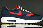 Nike Air Max 1 Obsidian Sport Red Gold White