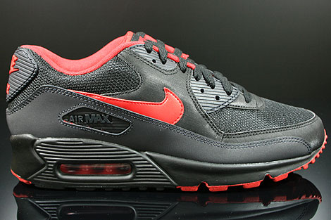 nike air max 90 mens black and red