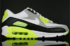 Nike Air Max 90 Black White Medium Grey Volt