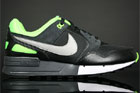 Nike Air Pegasus 89 Black Medium Grey Electric Green