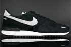 Nike Air Vortex Leather Black Metallic Silver Summit White