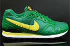 Nike Air Waffle Trainer Pine Green Yellow White Black