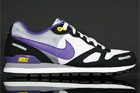 Nike Air Waffle Trainer White Purple Black
