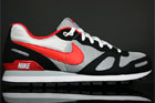 Nike Air Waffle Trainer Wolf Grey Chilling Red Black