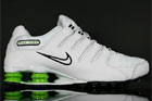 Nike Shox NZ White Black Green