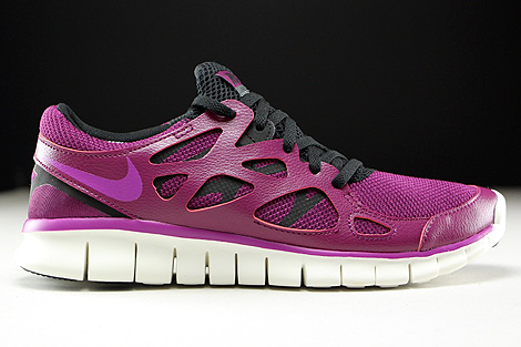 Nike WMNS Free Run 2 EXT Mulberry Purple Dusk Black Dark Grey Rechts