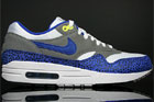 Nike Air Max 1 White Hyper Blue Grey