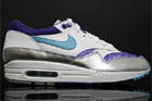 Nike WMNS Air Max 1 White Purple Silver