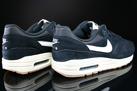 Nike Air Max 1 GS Black Sail Gum Light Brown 555766-022 - Purchaze