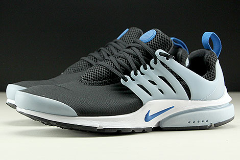 Nike Air Presto Essential Black Blue Jay Light Armory Blue Seitenansicht