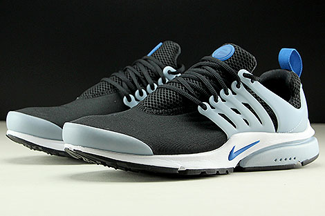 Nike Air Presto Essential Black Blue Jay Light Armory Blue Seitendetail