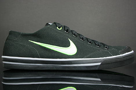 Nike Capri CNVS Black Stealth Electric Green