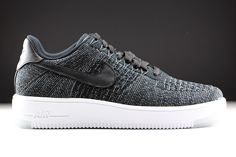 Nike WMNS Air Force 1 Flyknit Low Black White