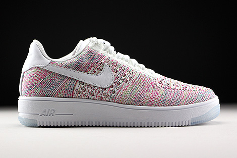 Nike WMNS Air Force 1 Flyknit Low White Radiant Emerald