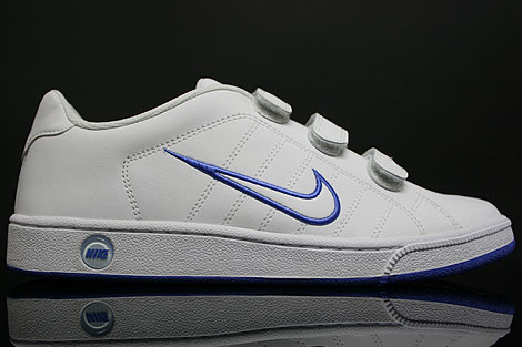 Nike Court Tradition V2 White Medium Blue